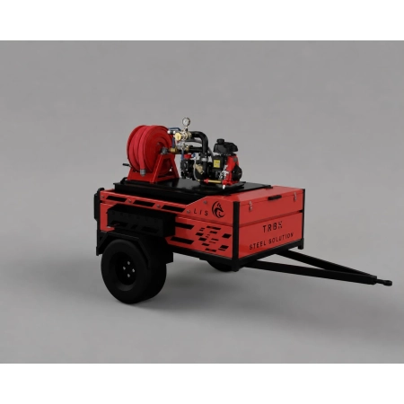 Przyczepa LIS  Quad / UTV z modułem gaśniczym Skid Unit 320l - Rejestracja